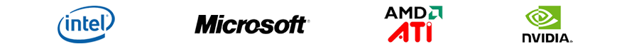 intel microsoft nvidia amd ati